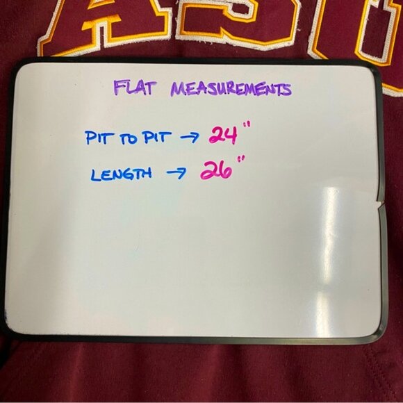 Vintage Champion Burgundy ASU Arizona State University Sun Devils Hoodie L - Picture 5 of 16